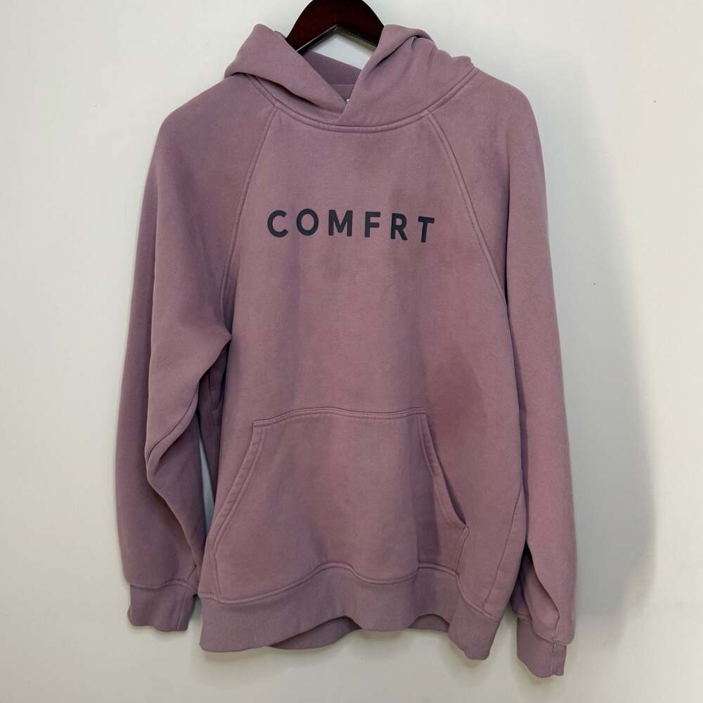 COMFRT Heavyweight Pullover Hoodie Mauve Large